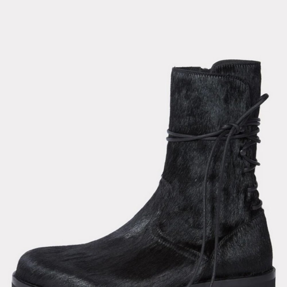 SALE -Did I mention these are RARE!  CHIRO NERO CALF HAIR - SZ 42 -  Men's Boots - Picture 7 of 9